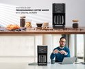Swiss Haus® CM2315 Macchina da Caffè – 1,5 L – 1000W – Nero
