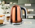 Swiss Haus® SWK2127 Bollitore Elettrico – 1,7 L – 2200W – Design Retrò – Rame