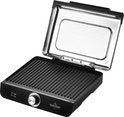 Swiss Haus® TG22 Griglia Elettrica 2200W – 36 x 26 cm – Inox/Nero