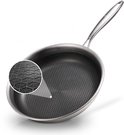 Swiss Haus® ZGFP20 Padella per Induzione – Ø 32 cm – Acciaio Inox (Copia)