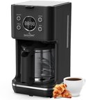 Swiss Haus® CM2315 Macchina da Caffè – 1,5 L – 1000W – Nero