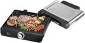 Swiss Haus® TG22 Griglia Elettrica 2200W – 36 x 26 cm – Inox/Nero