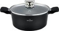 Swiss Haus® BC26B Pentola Brasiera con Coperchio – Ø 26 cm / 4,9 L – Nera