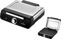 Swiss Haus® TG22 Griglia Elettrica 2200W – 36 x 26 cm – Inox/Nero